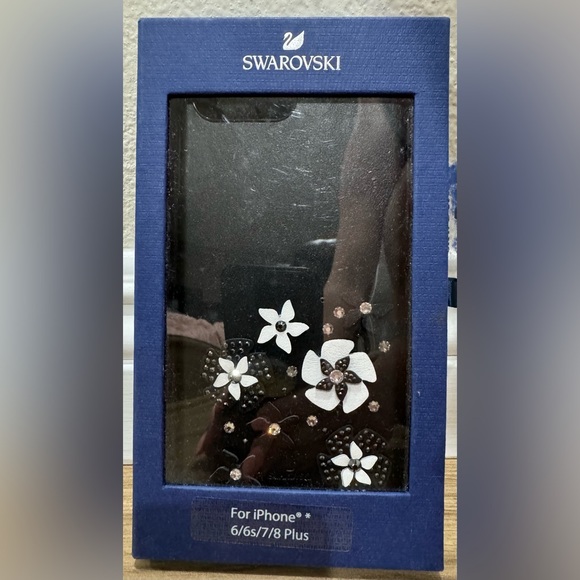 Stunning Swarovski Crystal Leather Case for iPhone 7/8 Plus